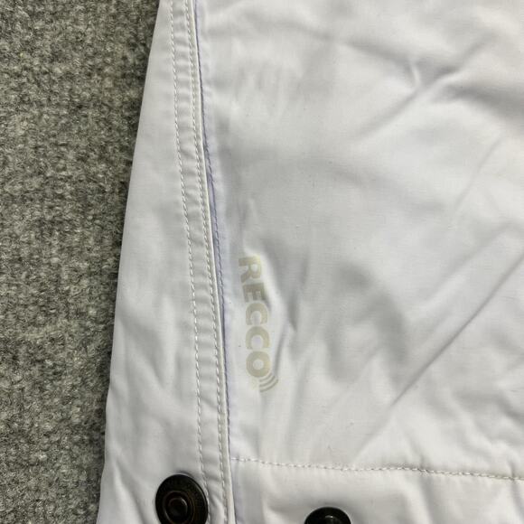 Mountain Hardwear Snow Pants Women M/L White RECCO Insulated Ski Water Resistant - Picture 5 of 16